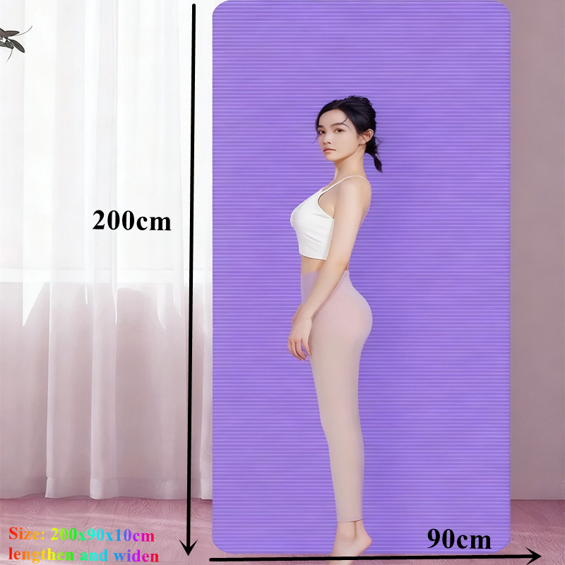 Pilates Yoga For Beginners - Mat Blanket for Exercise Yoga Pilates