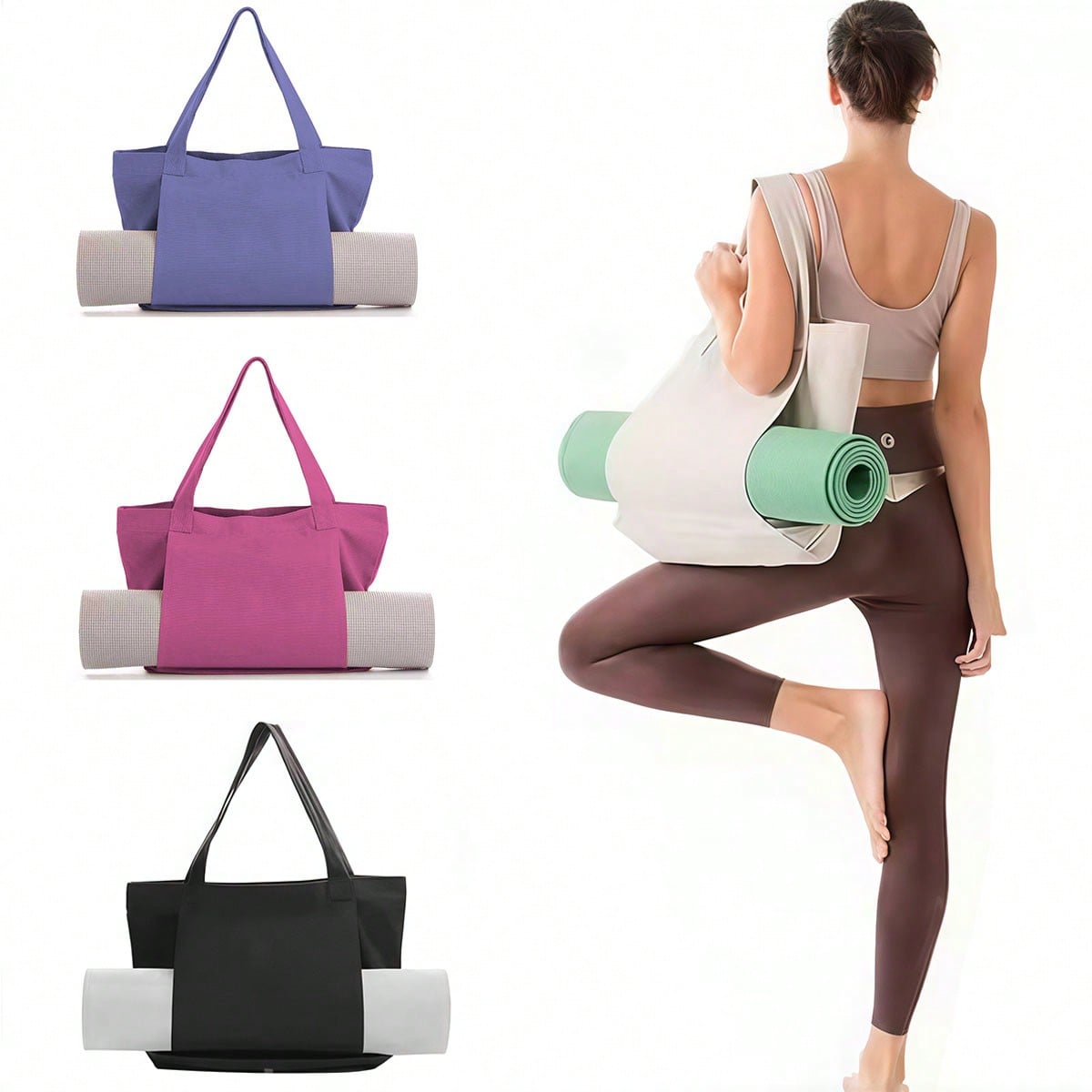 Mat Pilates Yoga - Yoga Bag Women's Sports Bag Yoga