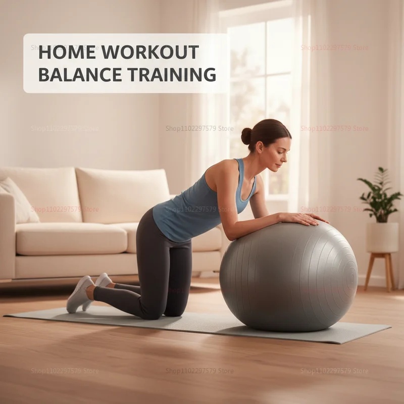 Anti-Burst Yoga Ball with Pump - огляд і ціна Pilates Yoga Chair