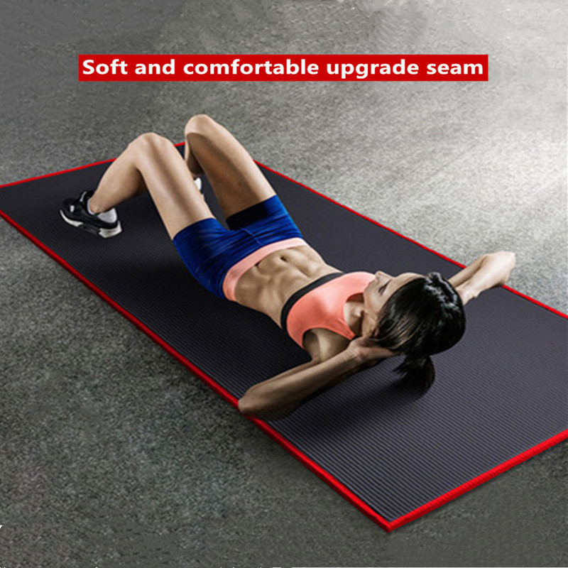 10mm Non-Slip Yoga Mat 183cm*6 - огляд і ціна Pilates Yoga For Beginners