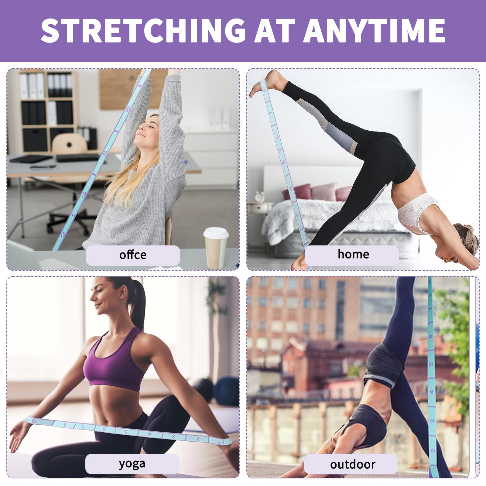 Slimming Resistance Band Yoga  - огляд і ціна Pilates Yoga For Beginners