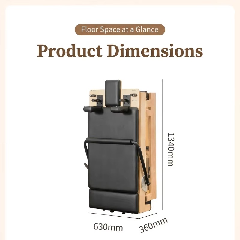 YTYIN Luxury Oak Wood Foldable - огляд і ціна Pilates Yoga Weight Loss
