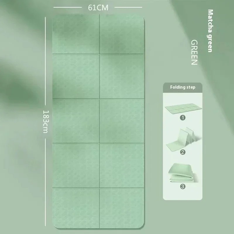 Folding Mat 183x61x0.8cm Eco-F - огляд і ціна Pilates Yoga For Beginners