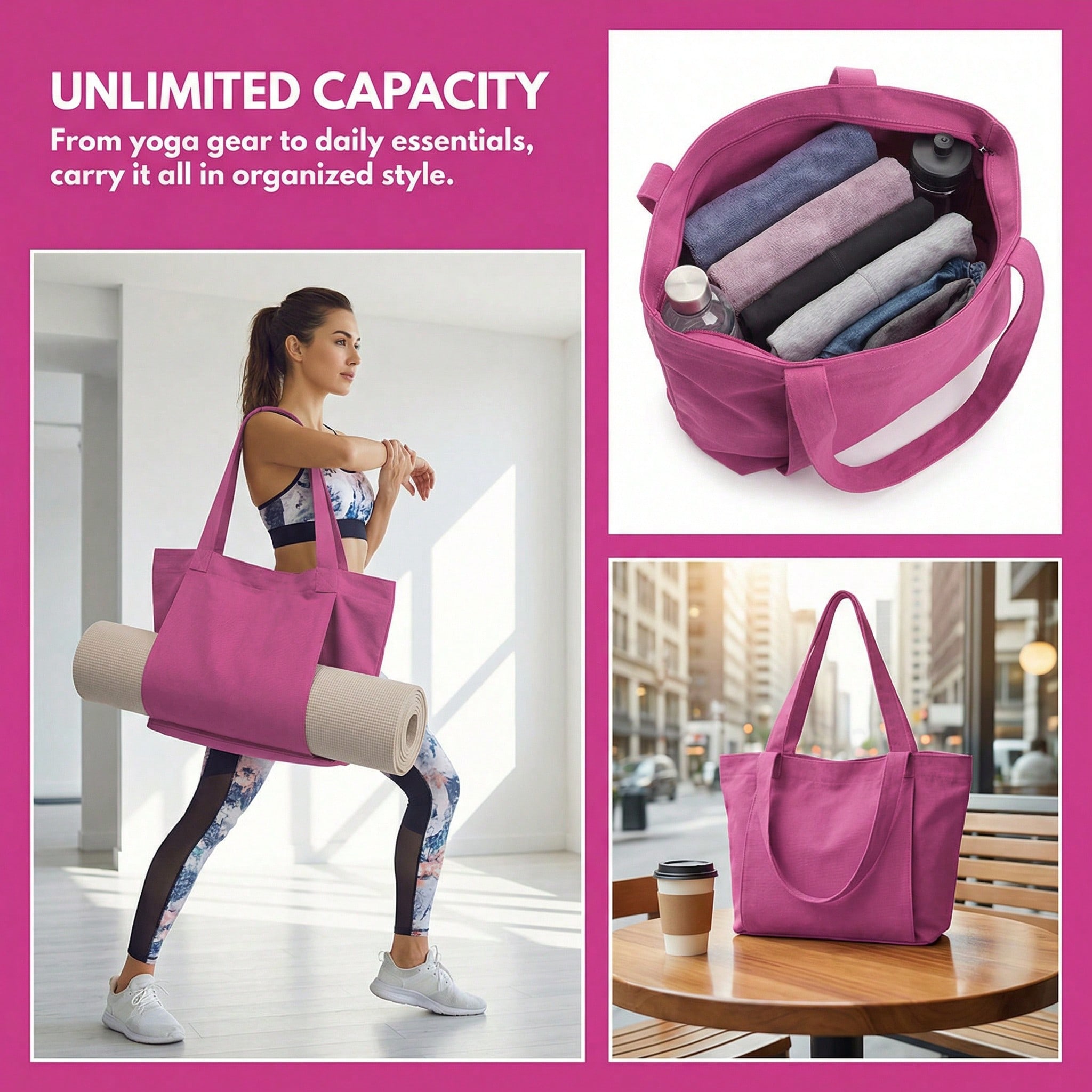 Yoga Bag Women's Sports Bag Yo - огляд і ціна Mat Pilates Yoga