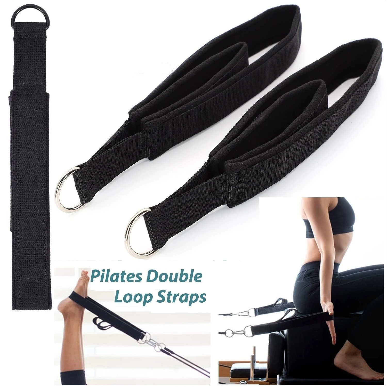 Double Ring Elastic Yoga Pilat - огляд і ціна Pilates Yoga Ring Exercises