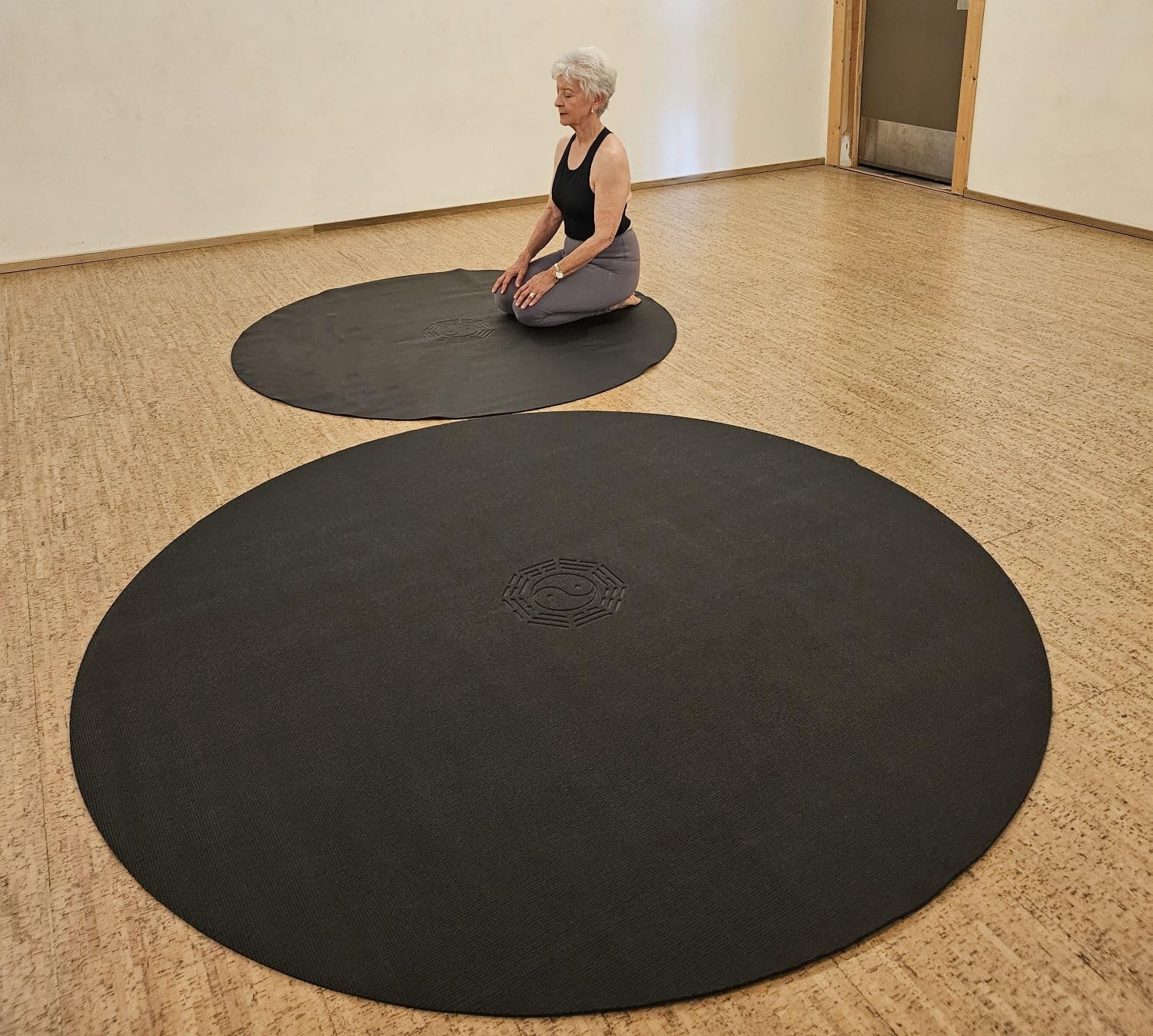 Large Circle Round TPE Yoga Ma - огляд і ціна Pilates Yoga And Tai Chi