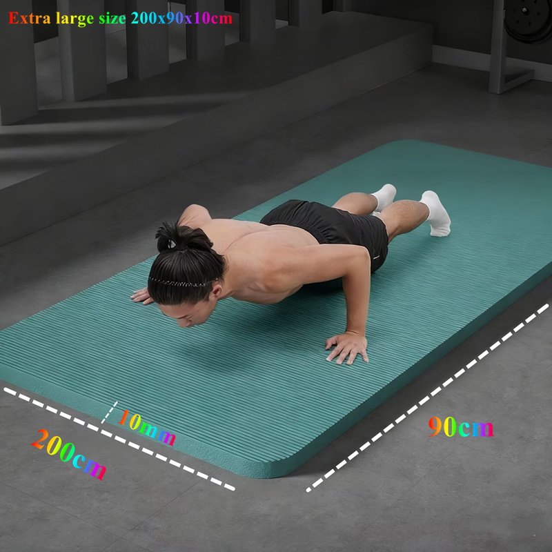 200x90x1cm Thick Training Yoga - огляд і ціна Pilates Yoga For Beginners