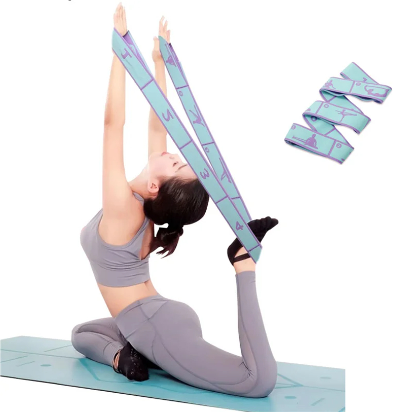 Elastic Yoga Resistance Band P - огляд і ціна Pilates Yoga For Beginners
