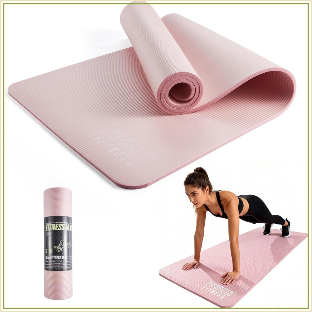 Extra Thick 15mm NBR Yoga Mat  - огляд і ціна Pilates Yoga Hiit