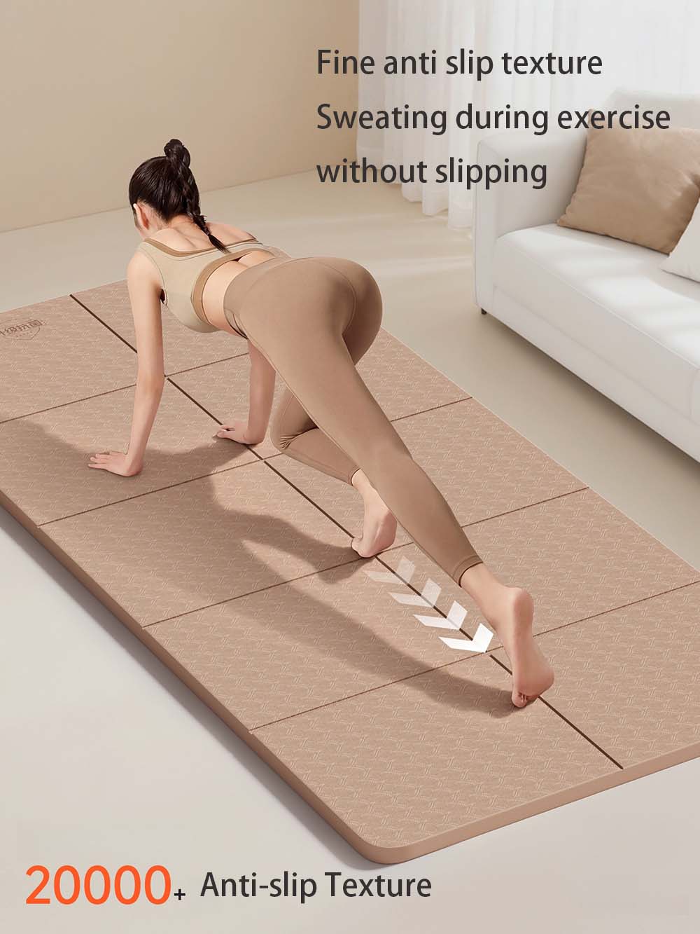 Foldable Yoga Mat Pilates Fitn - огляд і ціна Pilates Yoga For Beginners