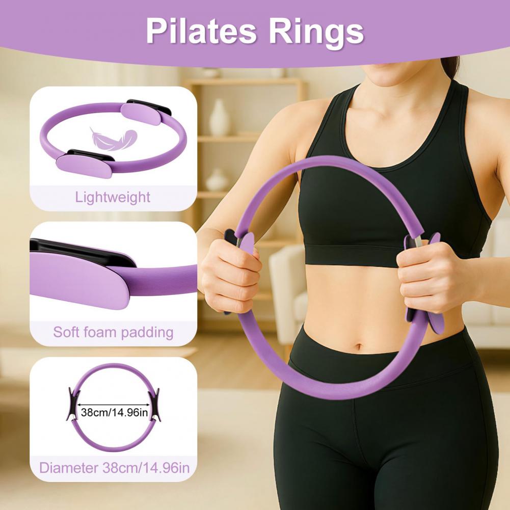 Women Yoga Fitness Ring Circle - огляд і ціна Pilates Yoga Ring Exercises