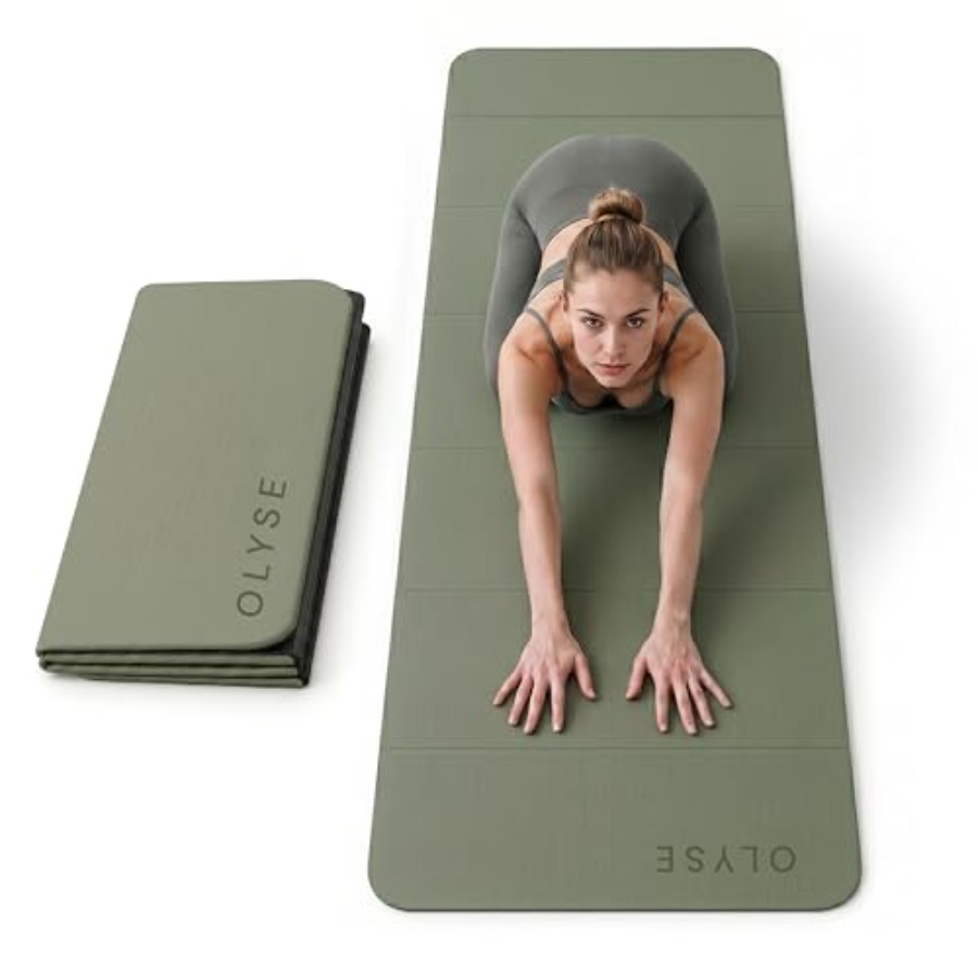 Foldable Yoga Mat for Yoga Pil - огляд і ціна Pilates Yoga Hiit