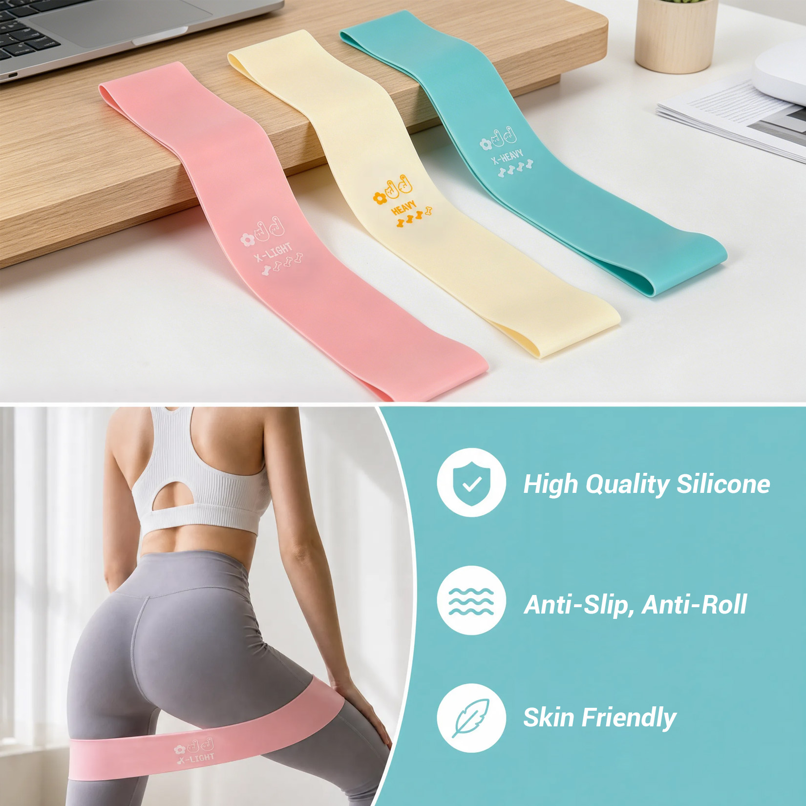 Pilates Training Set, 6-in-1 P - огляд і ціна Pilates Yoga Ring Exercises