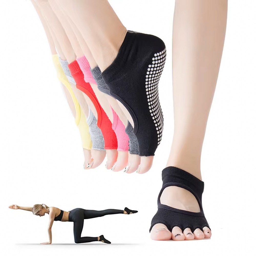 Backless Five Toe Yoga Socks O - огляд і ціна Home Pilates Yoga