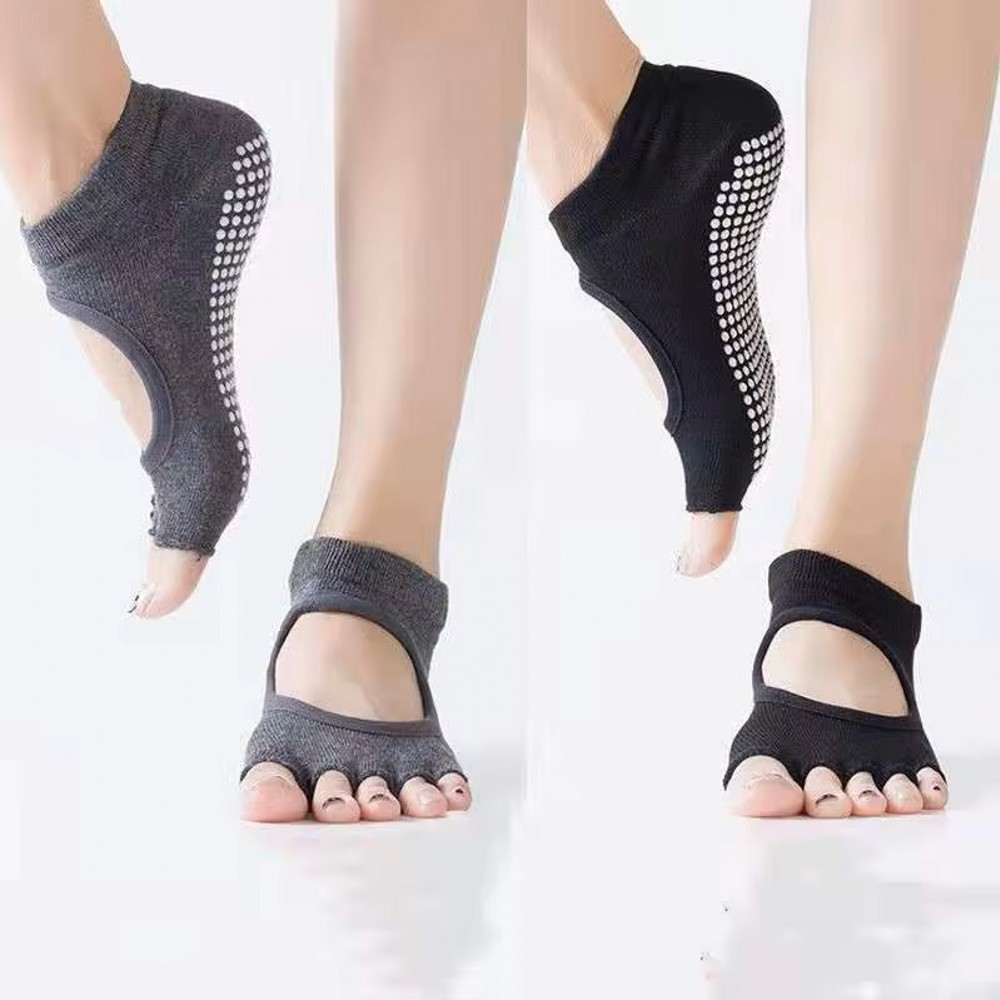 Backless Five Toe Yoga Socks O - огляд і ціна Home Pilates Yoga